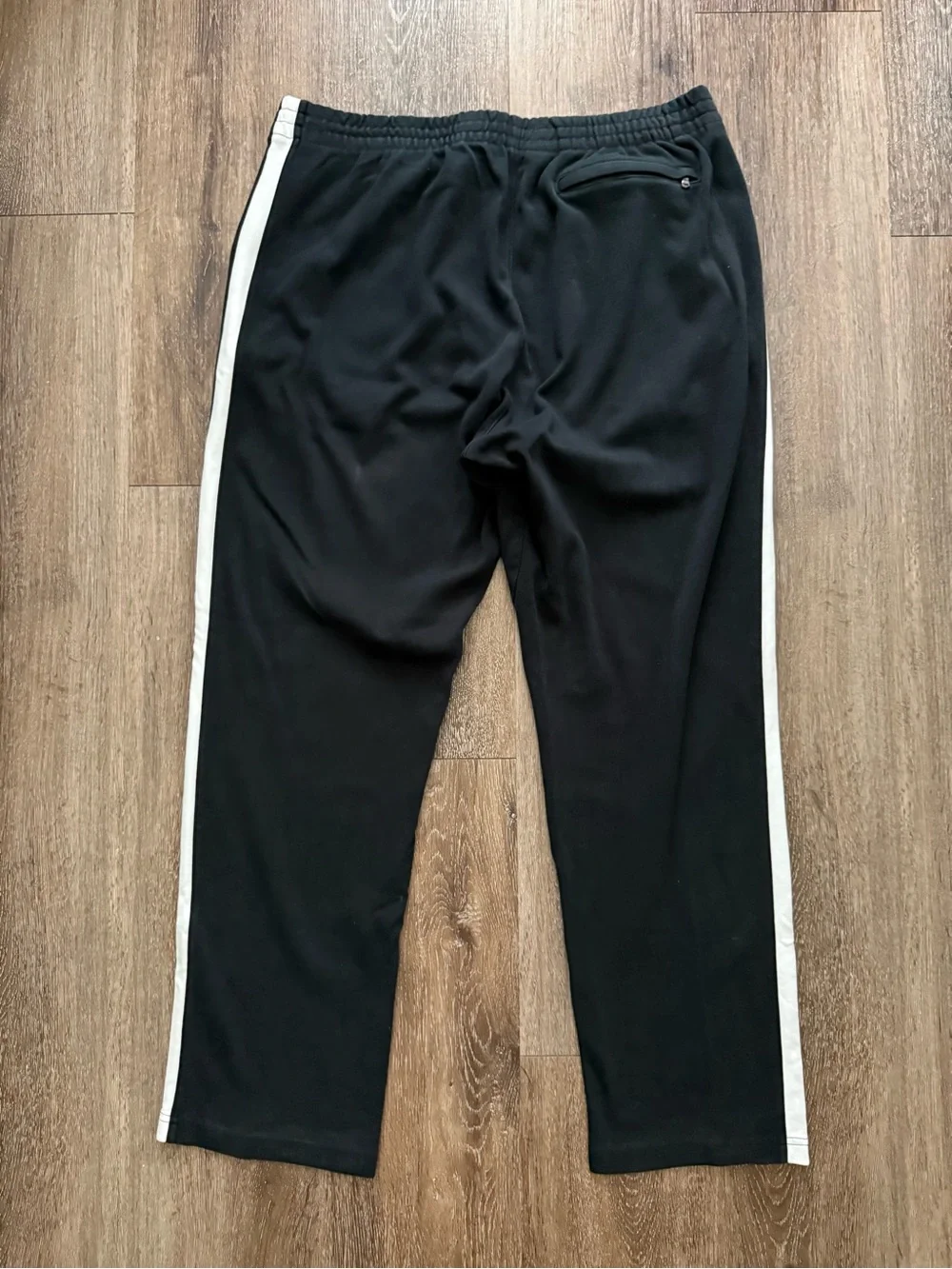 Polo Ralph Lauren Performance Track Pants Men’s L Black Side Stripe Athletic Jog